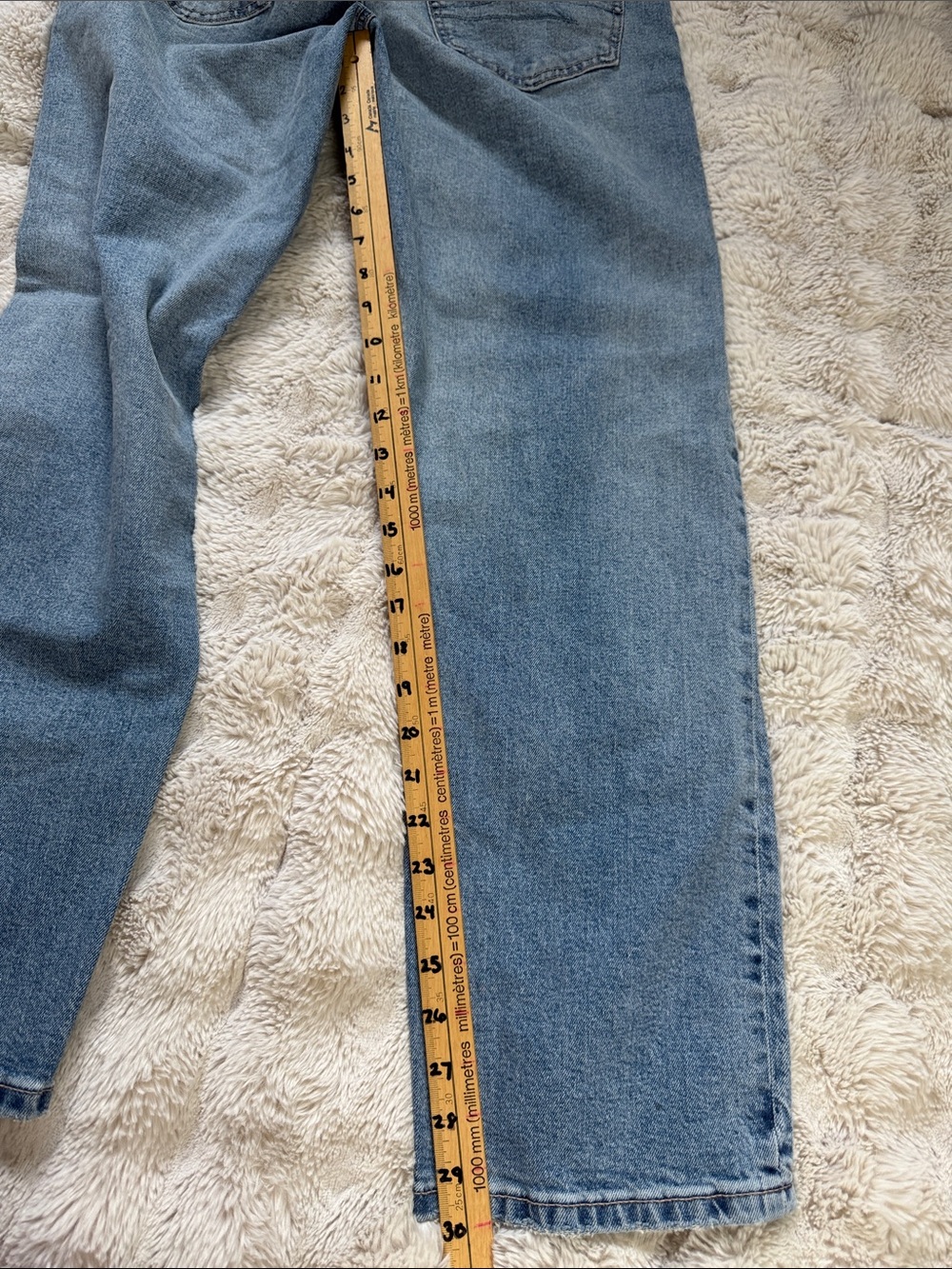 American Eagle Strigid Jeans Side 0 Light Wash NEW - Picture 11 of 12